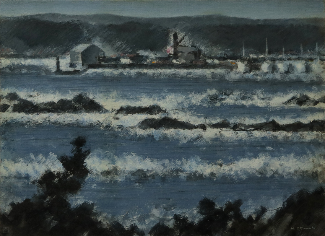 岡本半三　パステル画　現代絵画 Gallery - 風景（油彩） | 画家 岡本半三の部屋 - 絵画
