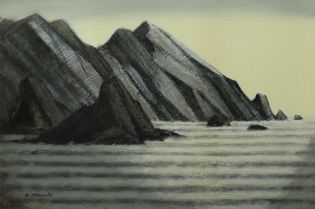 岡本半三　パステル画　現代絵画 Gallery - 風景（油彩）｜画家 岡本半三の部屋