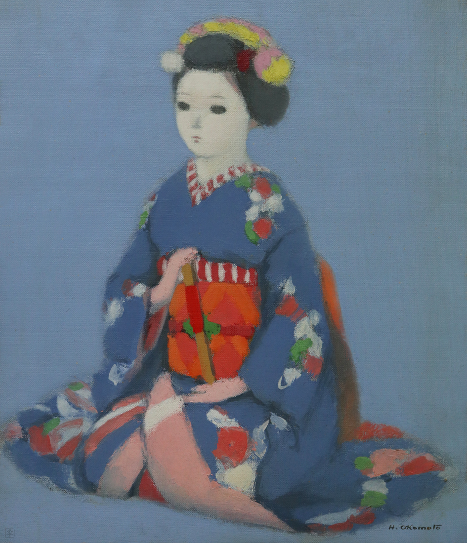 花*歳様 岡本半三 個展資料集 新しい作品を追加しました。｜News｜画家 岡本半三の部屋